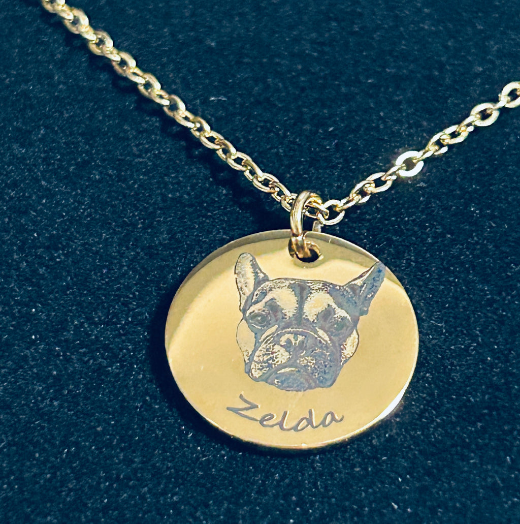 Signature Pet Portrait Necklace
