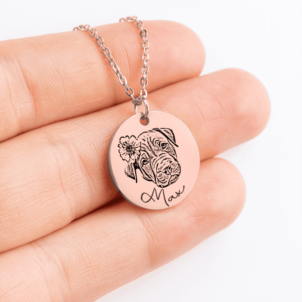 Signature Pet Portrait Necklace